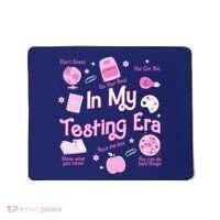 In My Testing Era Teachers Student Rock Testing Day Mousepad thumb 0