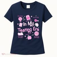In My Testing Era Teachers Student Rock Testing Day Women's T-Shirt thumb 0