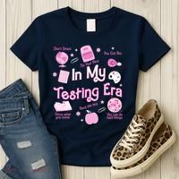 In My Testing Era Teachers Student Rock Testing Day Women's T-Shirt thumb 3