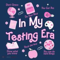 In My Testing Era Teachers Student Rock Testing Day Women's T-Shirt thumb 6
