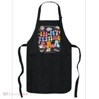 In My Testing Era Teachers Student Rock The Test Apron thumb 0