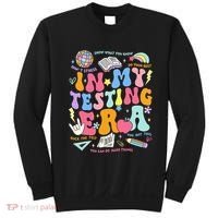 In My Testing Era Teachers Student Rock The Test Sweatshirt thumb 0