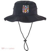 In My Testing Era Teachers Student Rock The Test Bucket Hat thumb 0