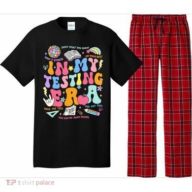 In My Testing Era Teachers Student Rock The Test Pajama Set