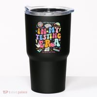 In My Testing Era Teachers Student Rock The Test Tumbler thumb 0