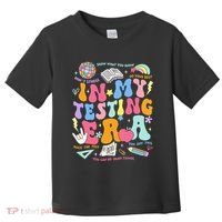 In My Testing Era Teachers Student Rock The Test Toddler T-Shirt thumb 0
