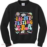 In My Testing Era Teachers Student Rock The Test Kids Sweatshirt thumb 0