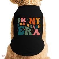 In My Third Grade Era In My 3rd Grade Era Teacher Student Doggie Tank thumb 0
