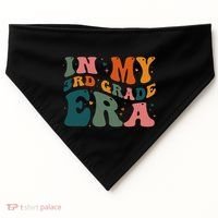 In My Third Grade Era In My 3rd Grade Era Teacher Student USA-Made Doggie Bandana thumb 0