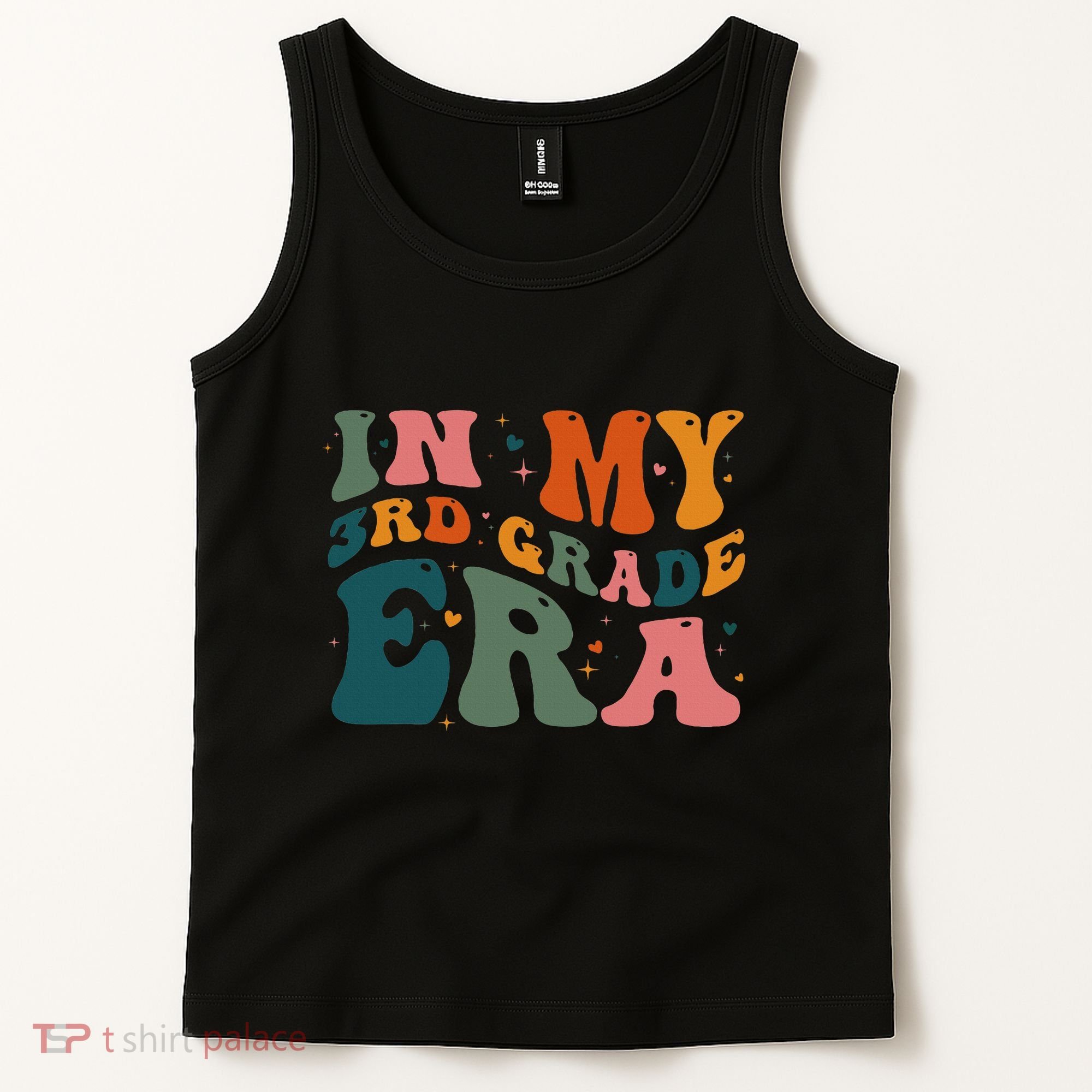 In My Third Grade Era In My 3rd Grade Era Teacher Student Tank Top