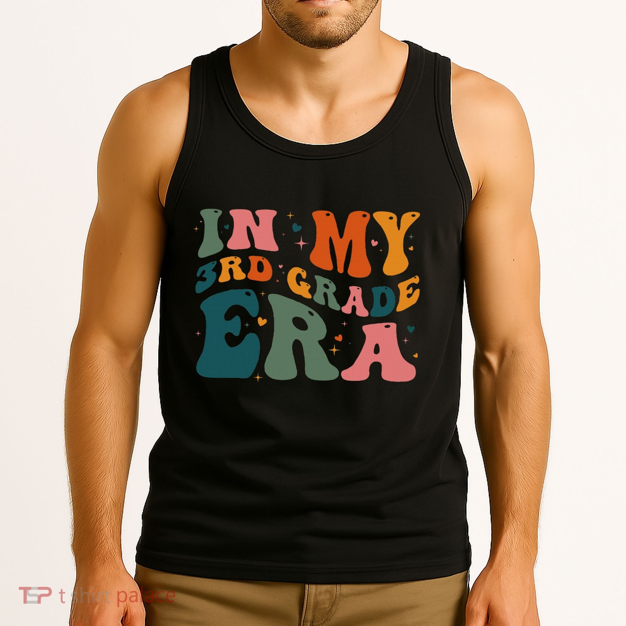 In My Third Grade Era In My 3rd Grade Era Teacher Student Tank Top