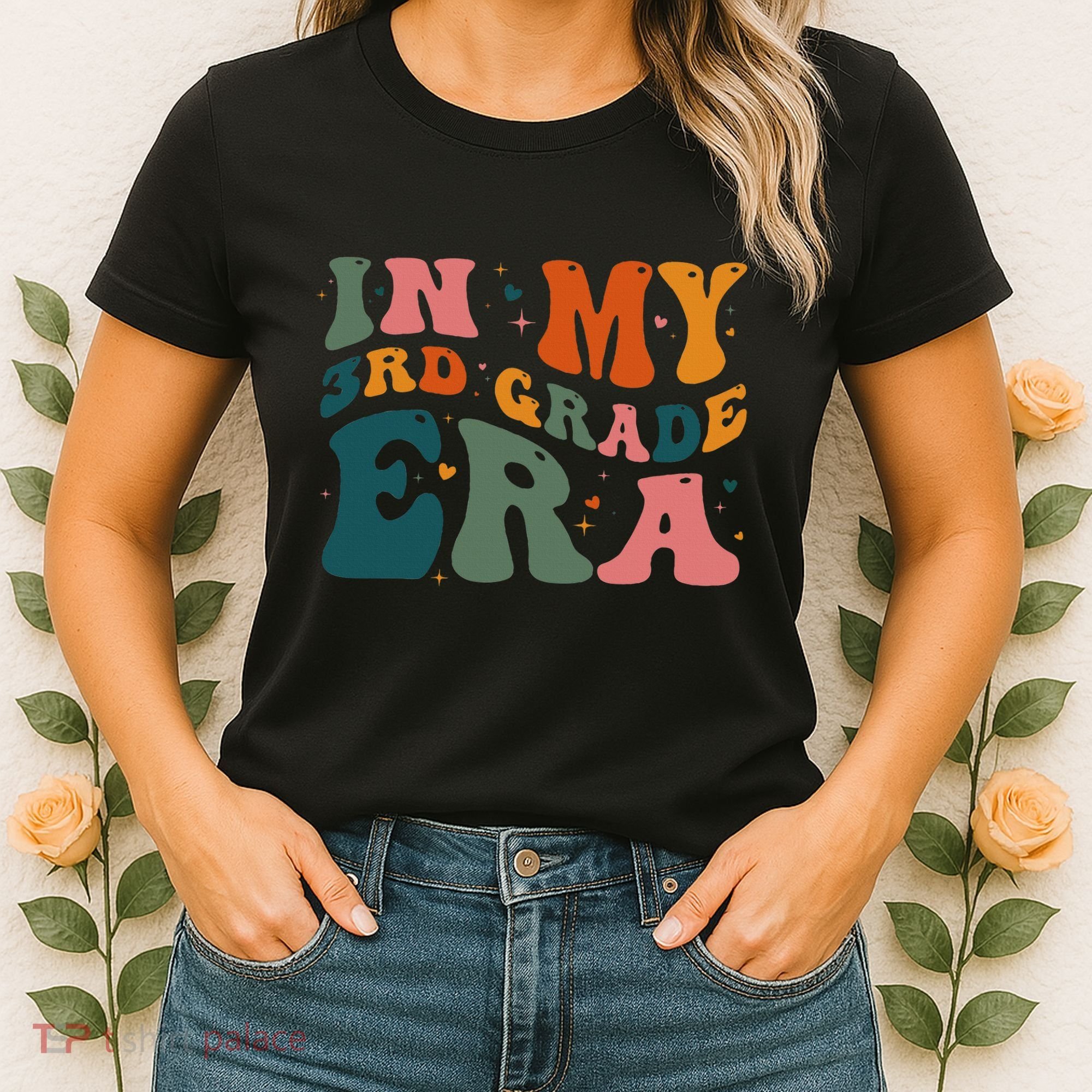 In My Third Grade Era In My 3rd Grade Era Teacher Student Women's T-Shirt