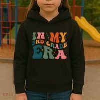 In My Third Grade Era In My 3rd Grade Era Teacher Student Kids Hoodie thumb 3
