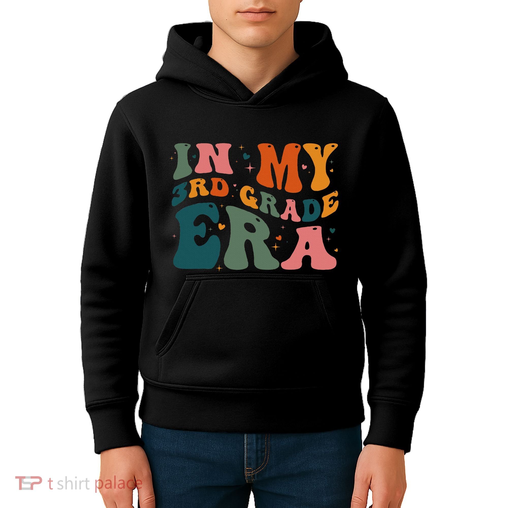 In My Third Grade Era In My 3rd Grade Era Teacher Student Kids Hoodie