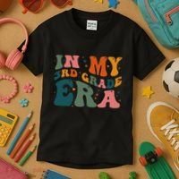 In My Third Grade Era In My 3rd Grade Era Teacher Student Kids T-Shirt thumb 3