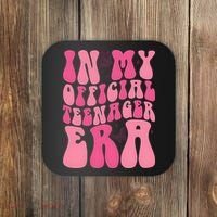 In My Teenager Era 13th Birthday Coaster thumb 0