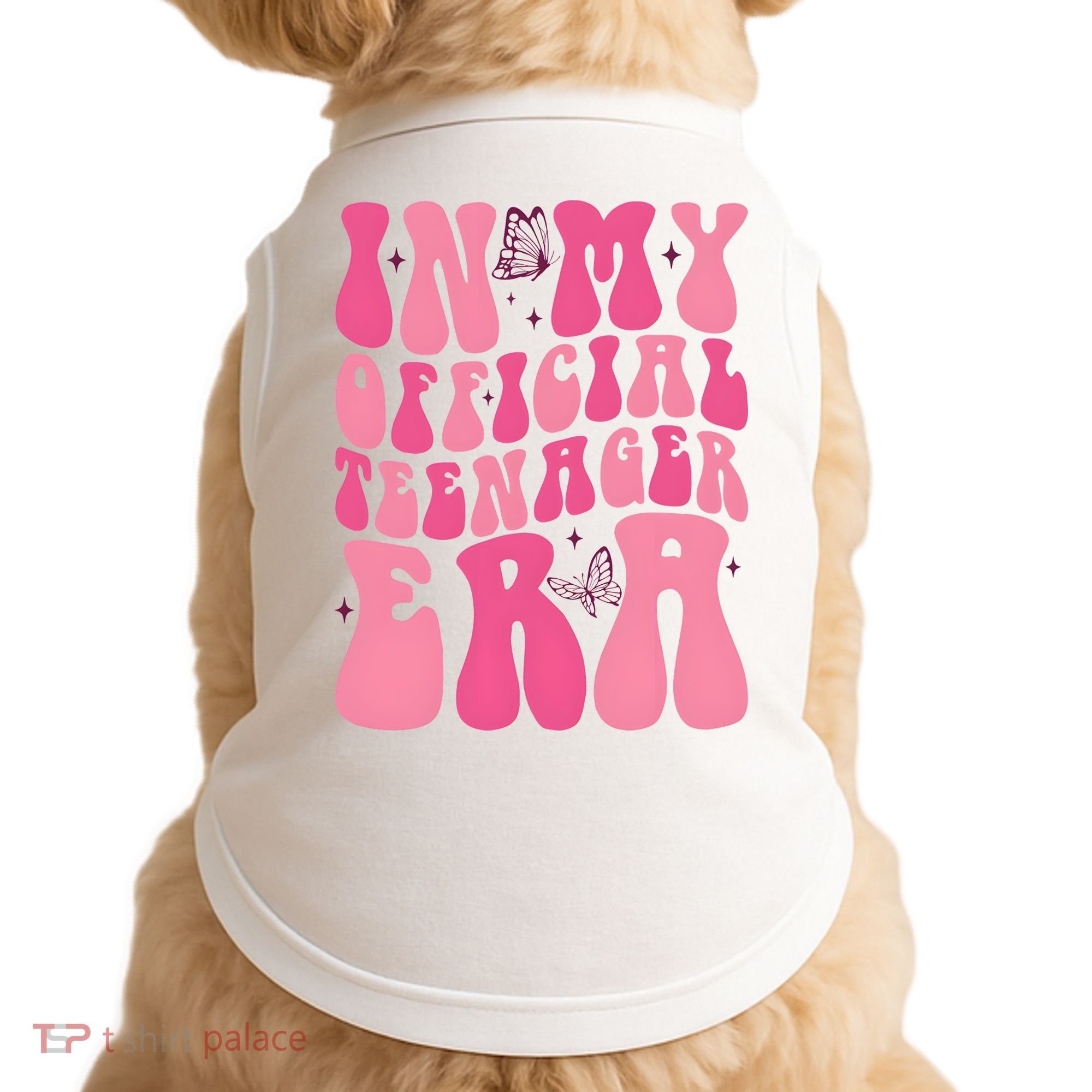 In My Teenager Era 13th Birthday Doggie Tank