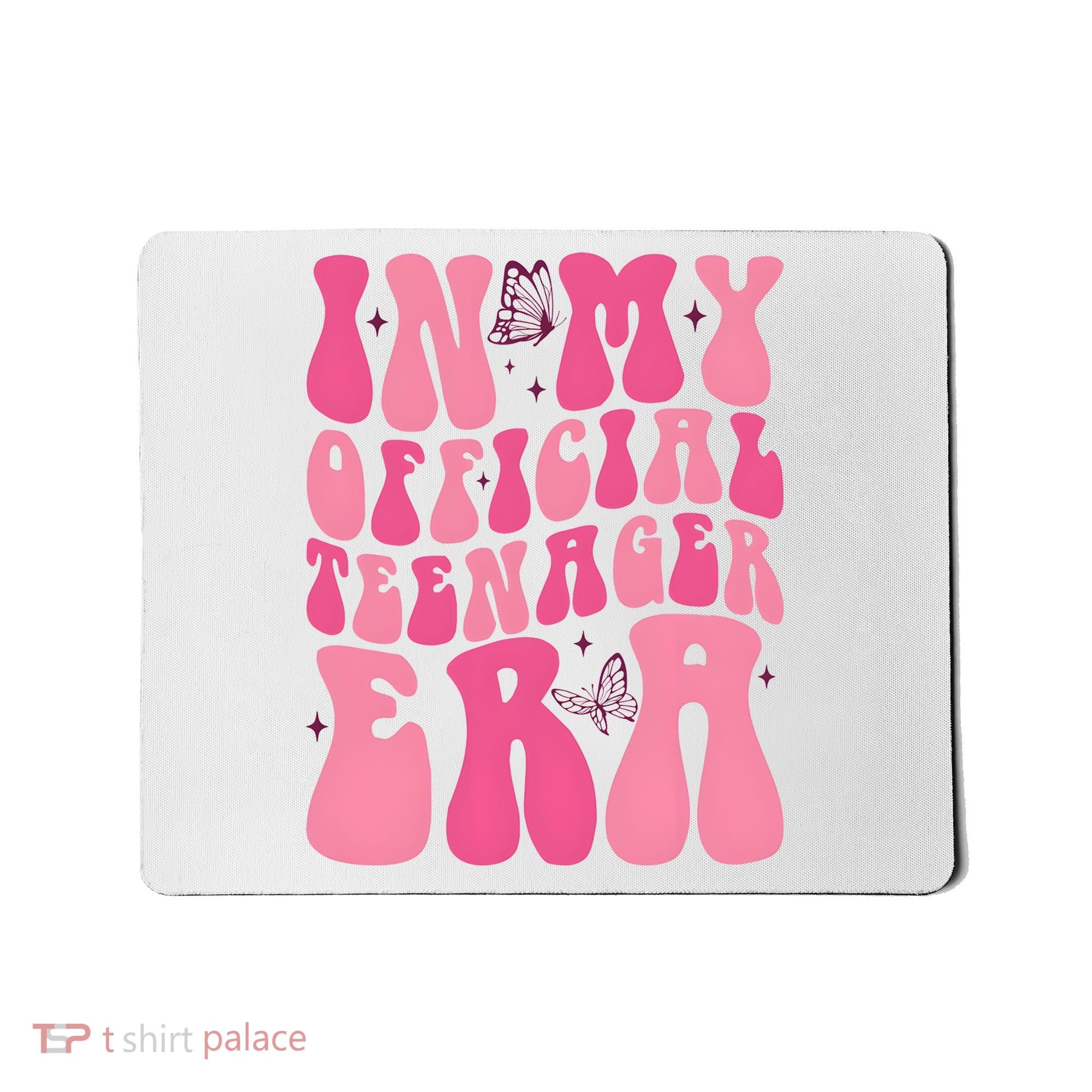 In My Teenager Era 13th Birthday Mousepad