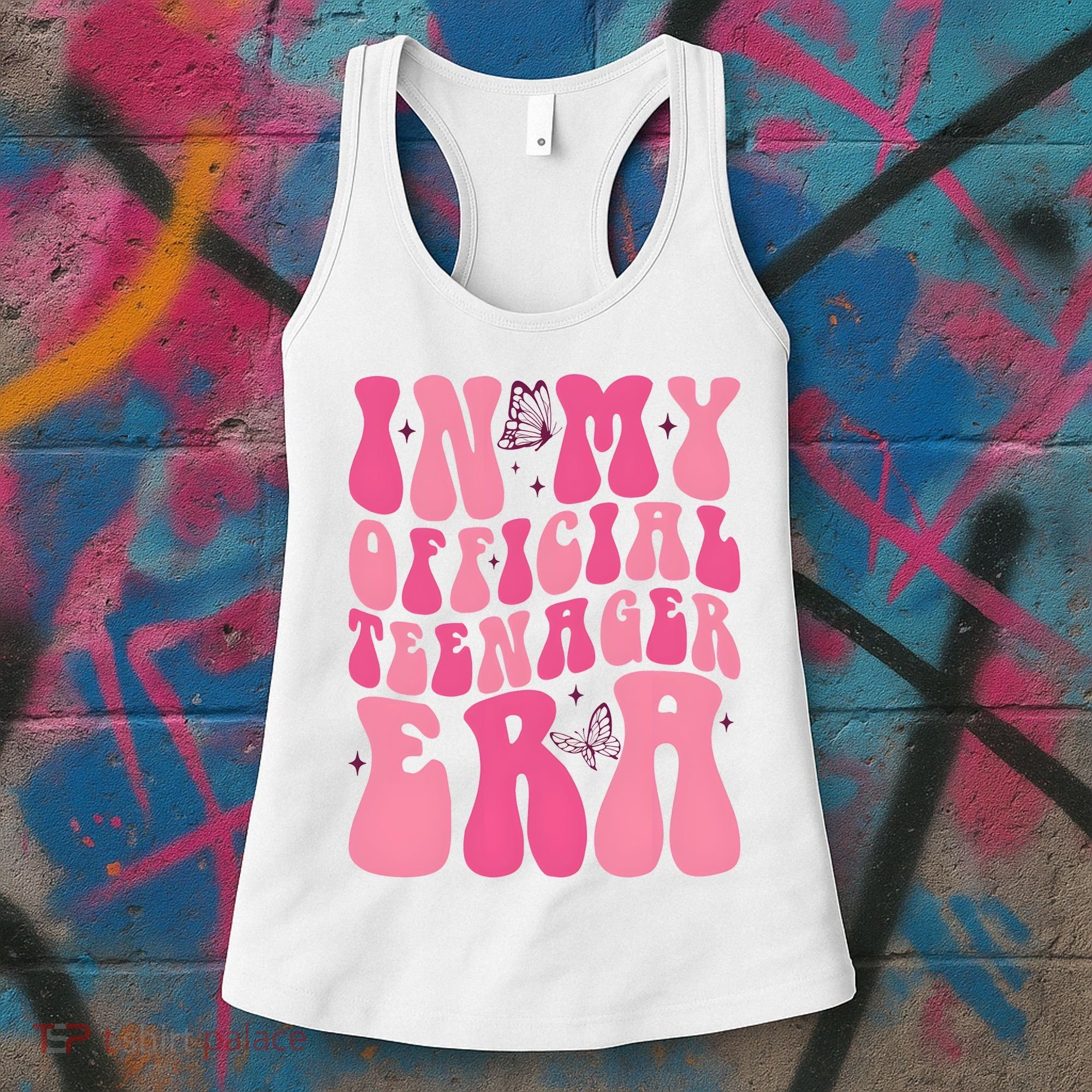 In My Teenager Era 13th Birthday Women's Tank Top
