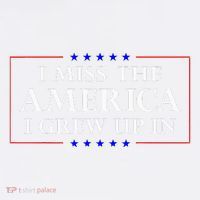 I Miss The America I Grew Up In American Flag Women's Hoodie thumb 2