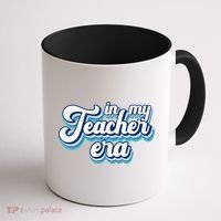 In My Teacher Era Retro Style Coffee Mug thumb 1