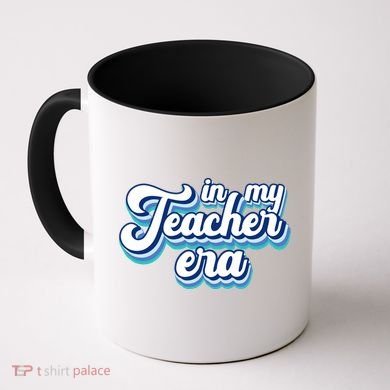 In My Teacher Era Retro Style Coffee Mug