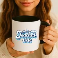 In My Teacher Era Retro Style Coffee Mug thumb 3