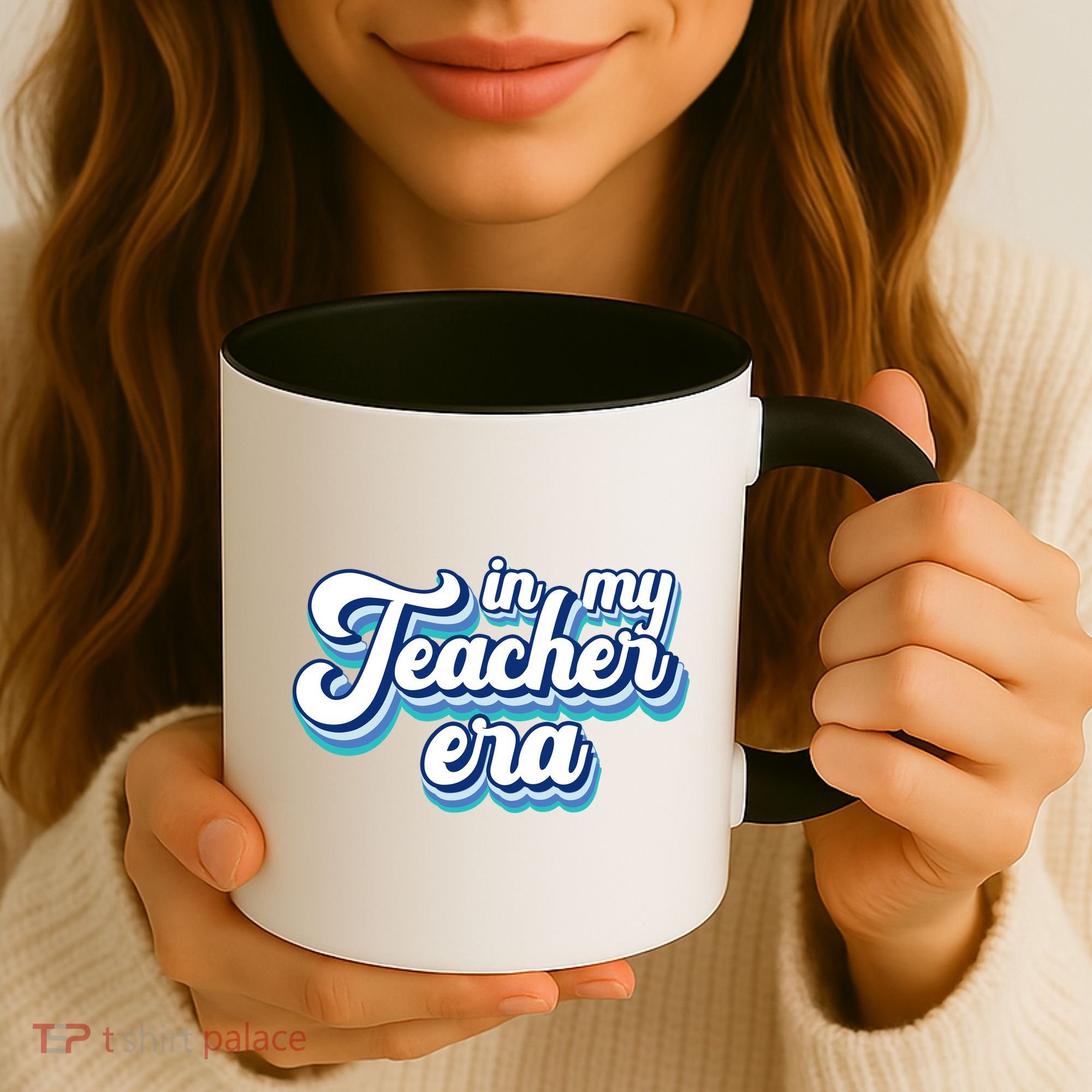 In My Teacher Era Retro Style Coffee Mug