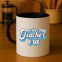 In My Teacher Era Retro Style Coffee Mug thumb 4