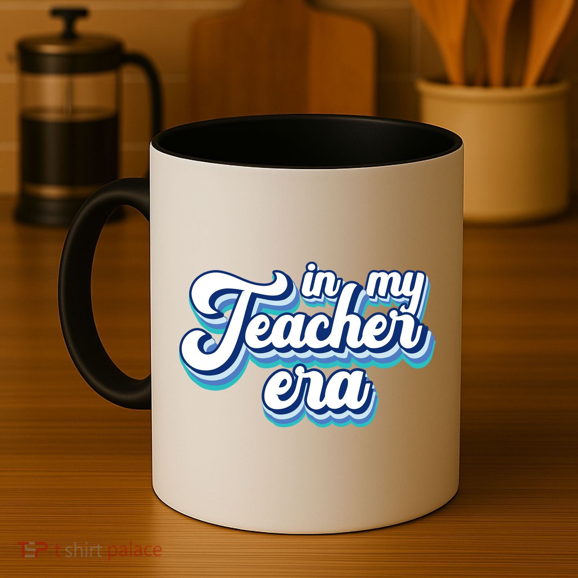 In My Teacher Era Retro Style Coffee Mug