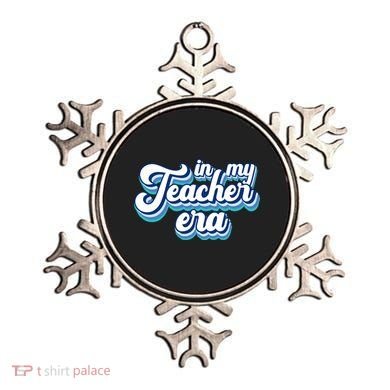 In My Teacher Era Retro Style Ornament