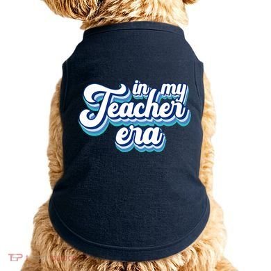 In My Teacher Era Retro Style Doggie Tank