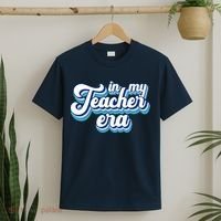 In My Teacher Era Retro Style T-Shirt thumb 2