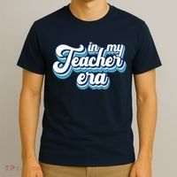 In My Teacher Era Retro Style T-Shirt thumb 3