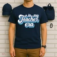 In My Teacher Era Retro Style T-Shirt thumb 6