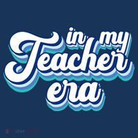 In My Teacher Era Retro Style Women's Hoodie thumb 2