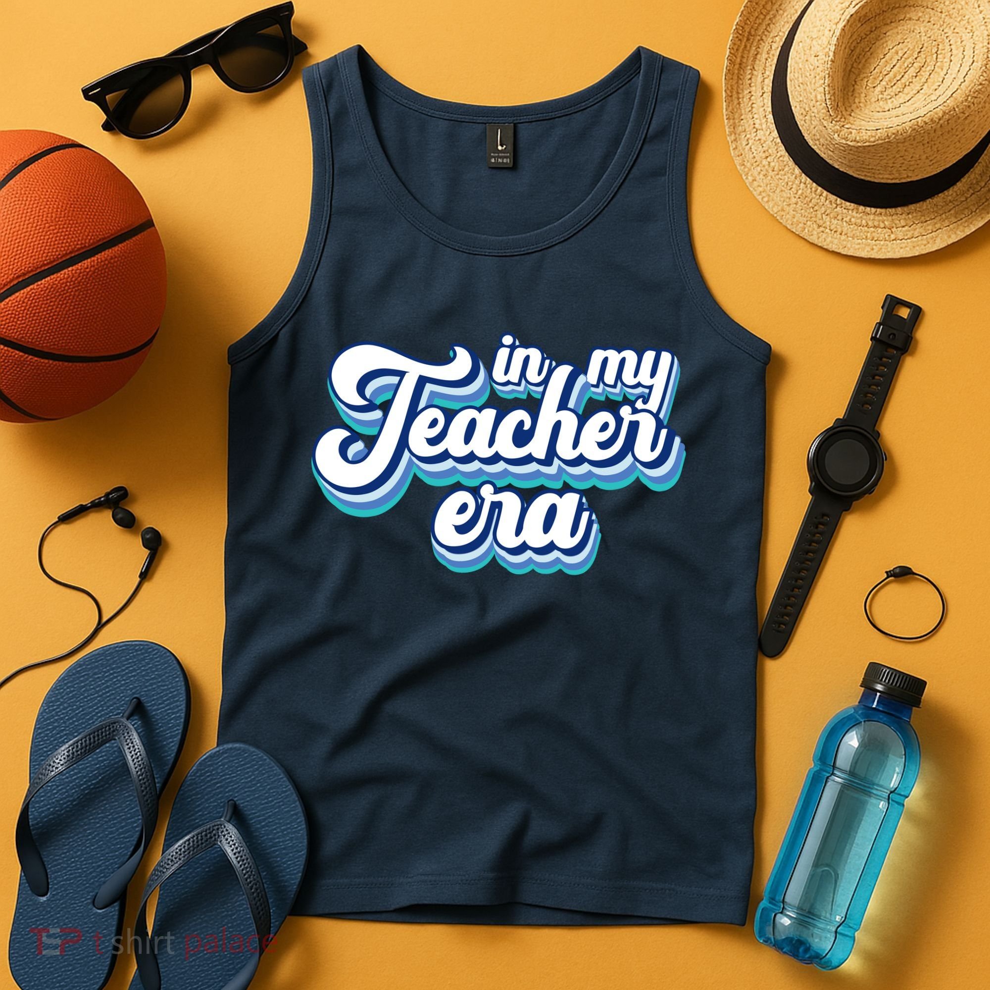 In My Teacher Era Retro Style Tank Top