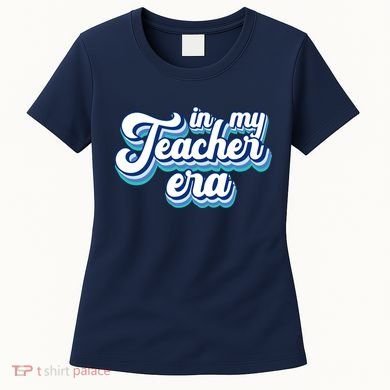 In My Teacher Era Retro Style Women's T-Shirt