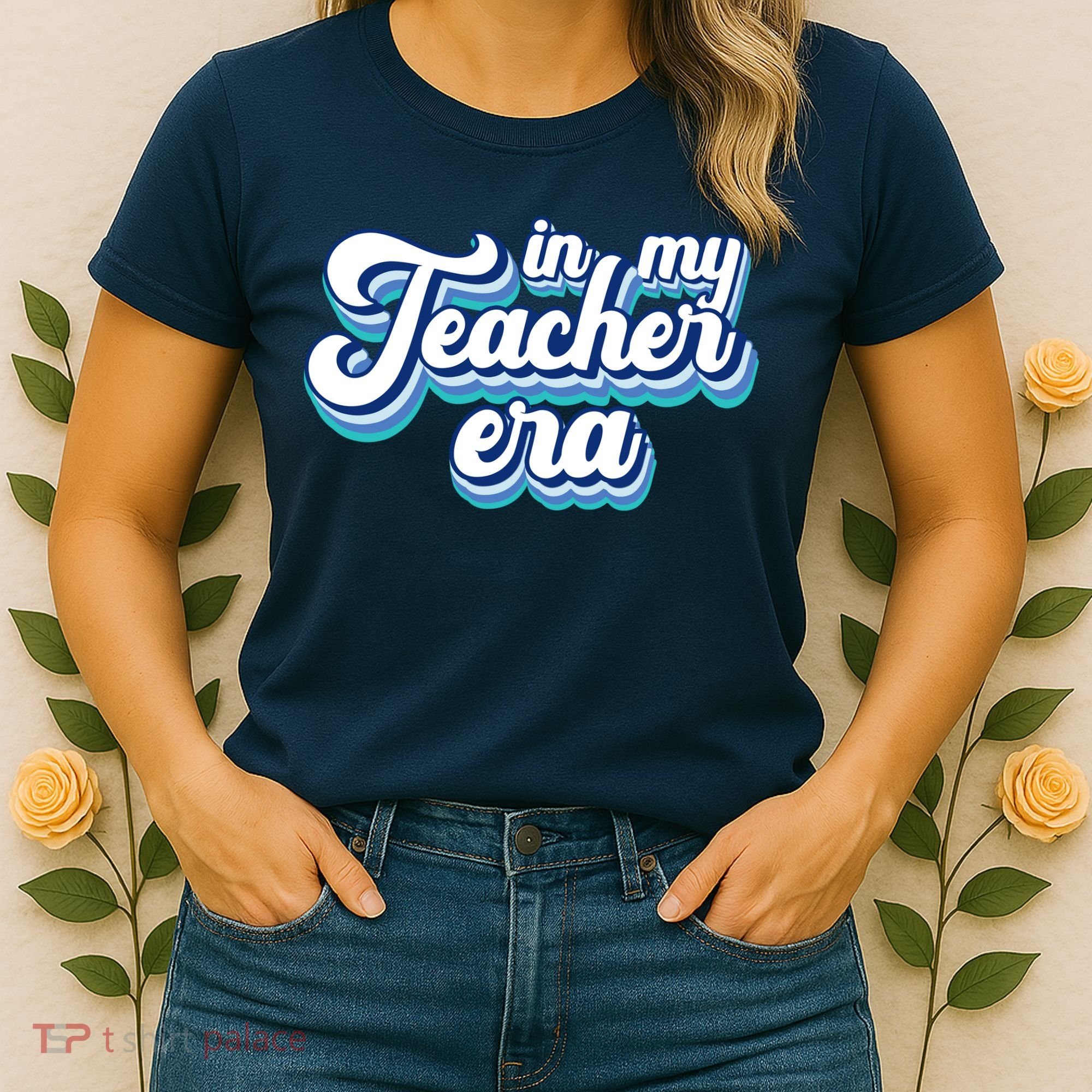 In My Teacher Era Retro Style Women's T-Shirt