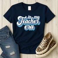 In My Teacher Era Retro Style Women's T-Shirt thumb 3