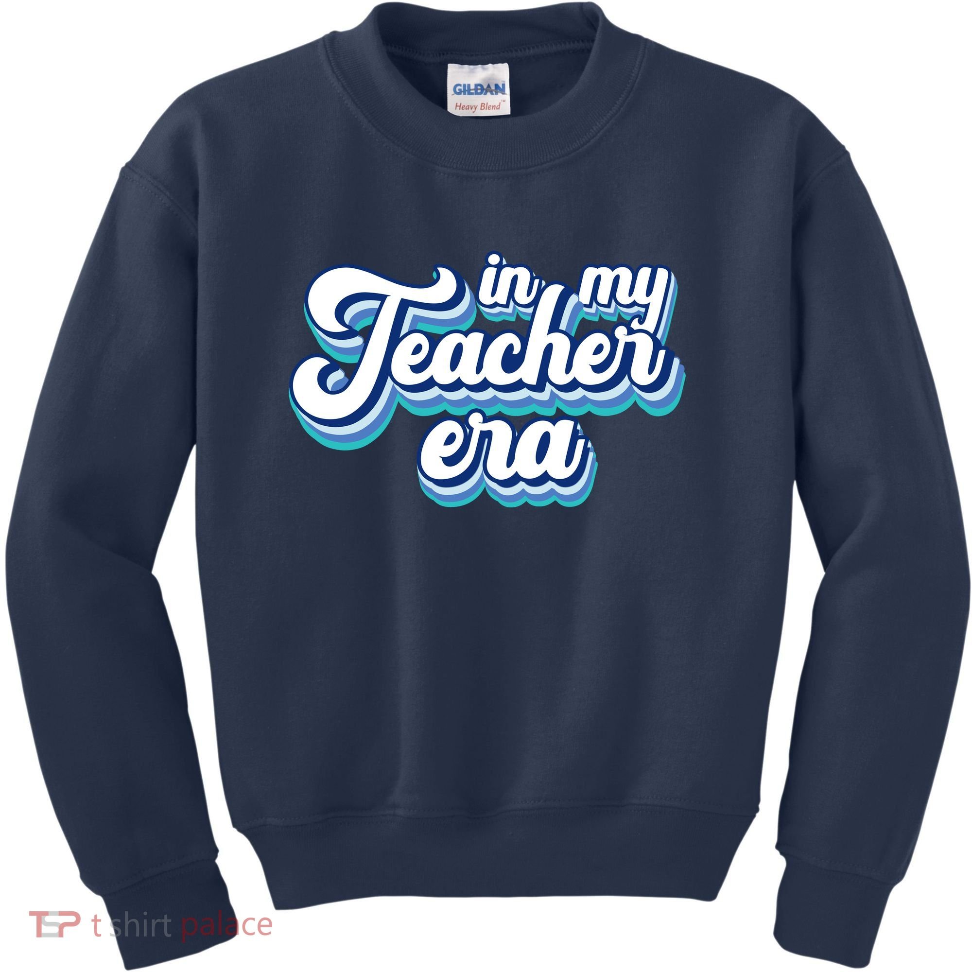 In My Teacher Era Retro Style Kids Sweatshirt