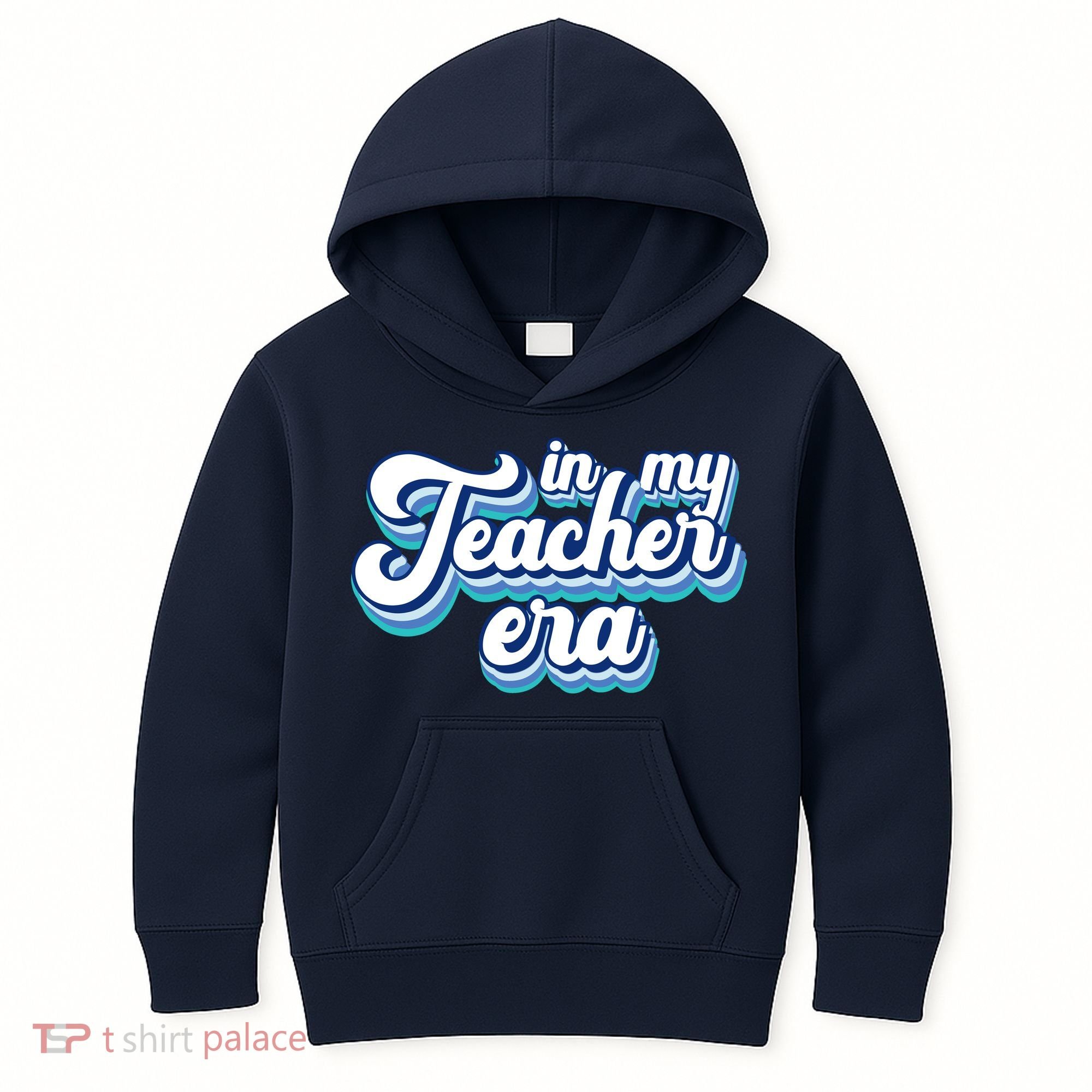 In My Teacher Era Retro Style Kids Hoodie