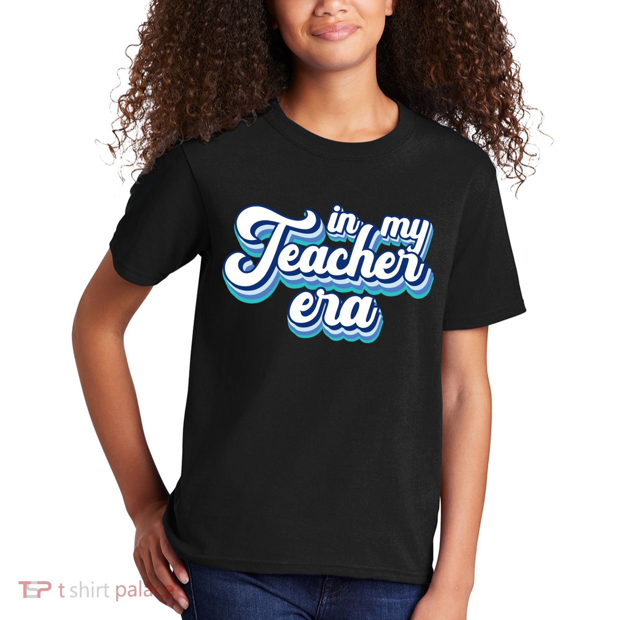 In My Teacher Era Retro Style Kids T-Shirt