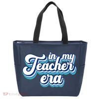 In My Teacher Era Retro Style Tote Bag thumb 0