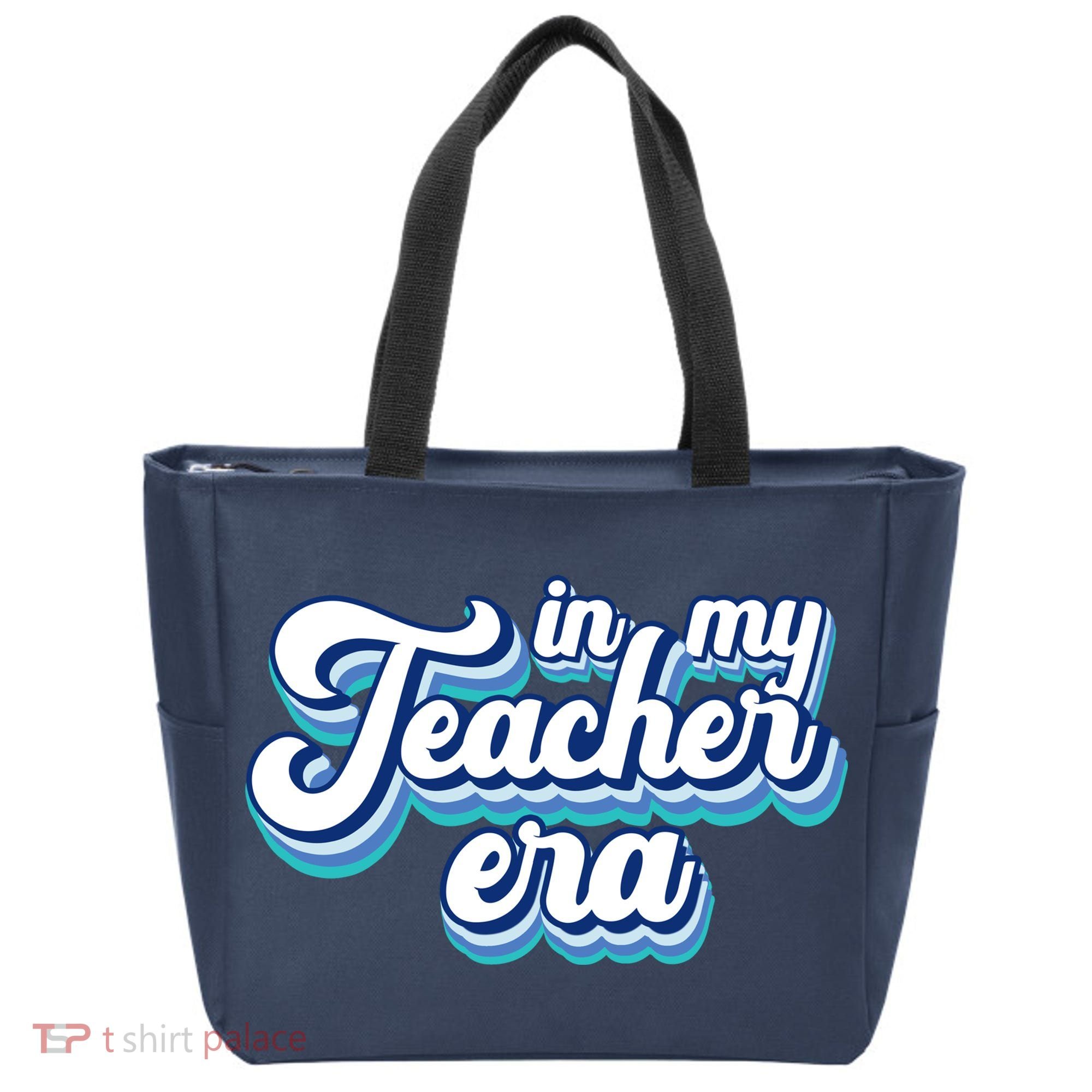 In My Teacher Era Retro Style Tote Bag
