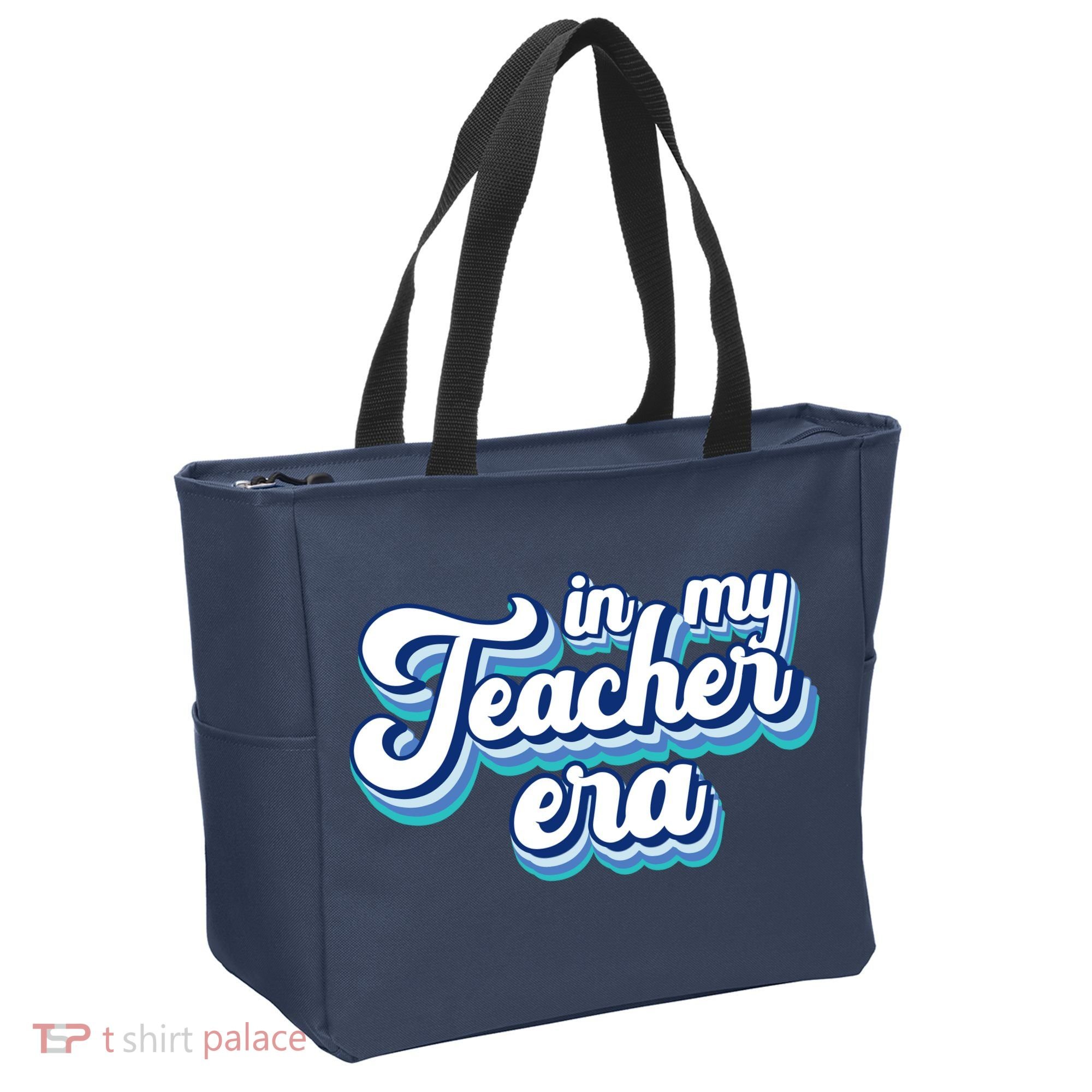 In My Teacher Era Retro Style Tote Bag
