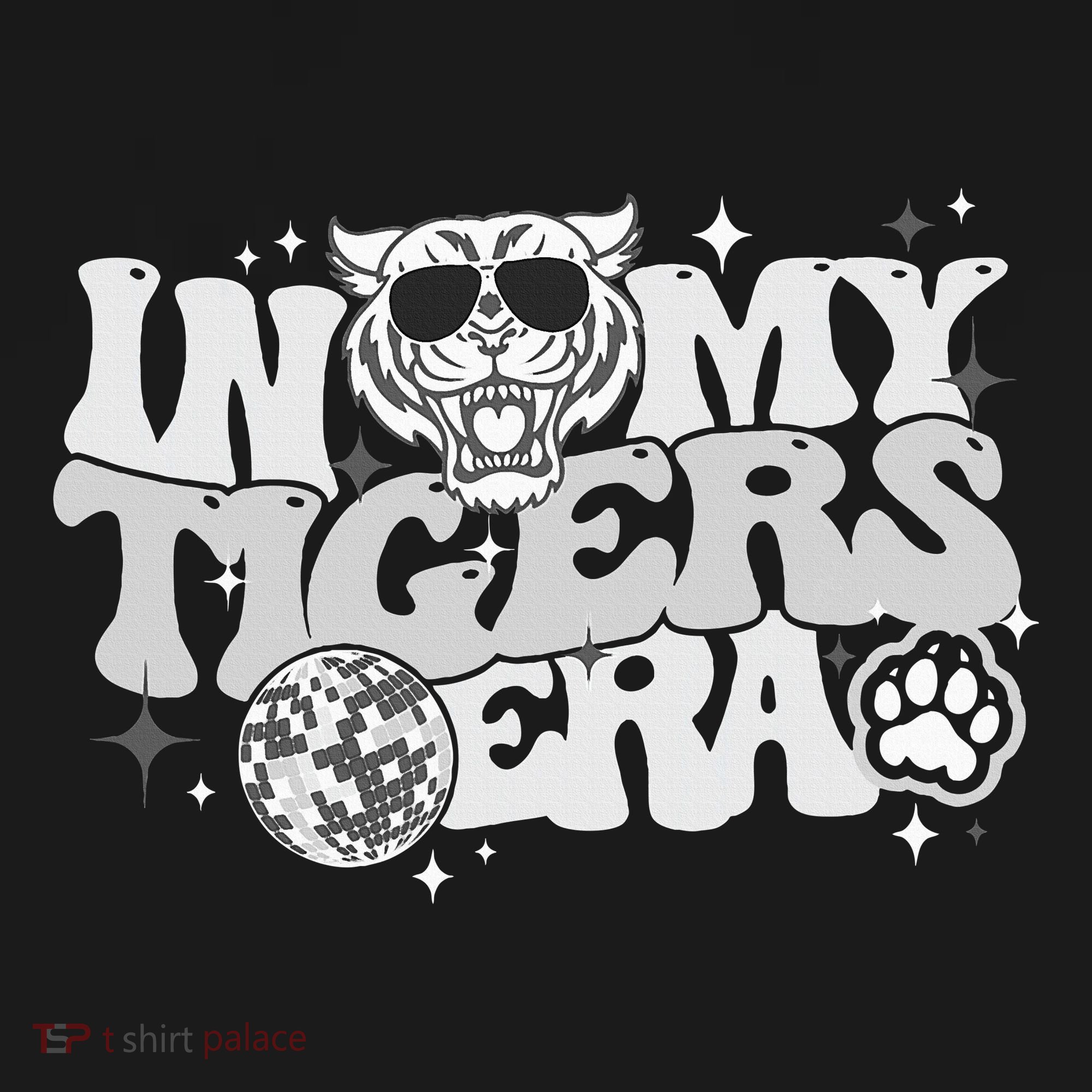 In My Tigers Era Back To School Mascot Spirit Game Hoodie