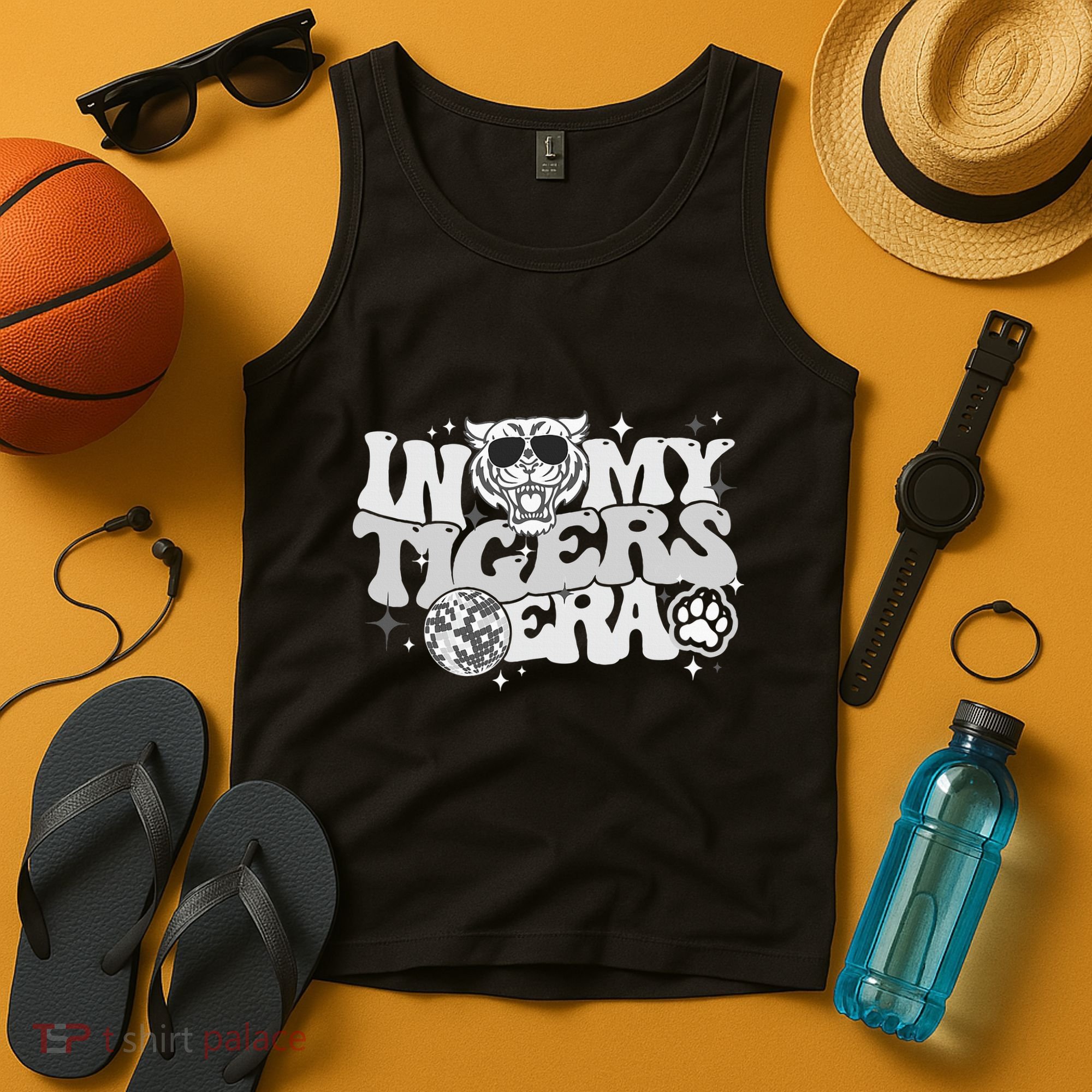 In My Tigers Era Back To School Mascot Spirit Game Tank Top