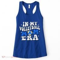 In My Volleyball Mom Era Funny Player Volleyball Mom Groovy Great Gift Women's Tank Top thumb 0