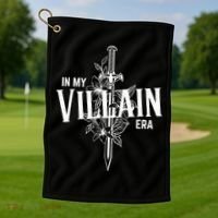 In My Villain Era Golf Towel thumb 1